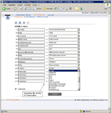 Import von Empf&auml;ngern mittels CSV-Schnittstelle.